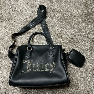 Juicy Couture Obsession Satchel in Black Original Retail Price: $99